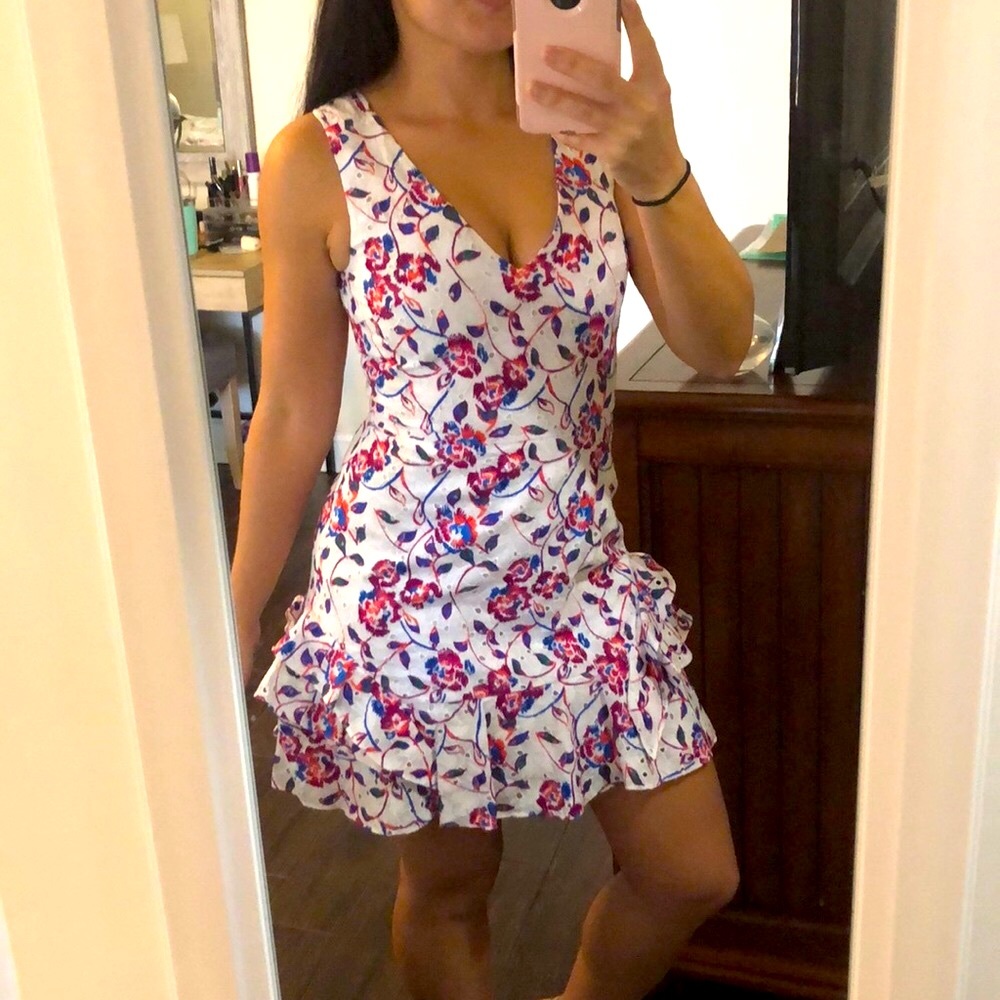 Tanya Taylor ditsy floral Tatum dress size 4